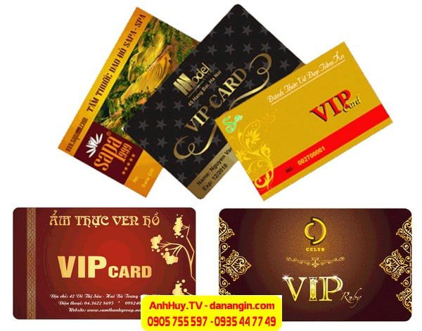 ANH HUY IN thẻ nhựa ĐÀ NẴNG lấy gấp giá rẻ 0935 44 77 49 - 0901 99 40 88