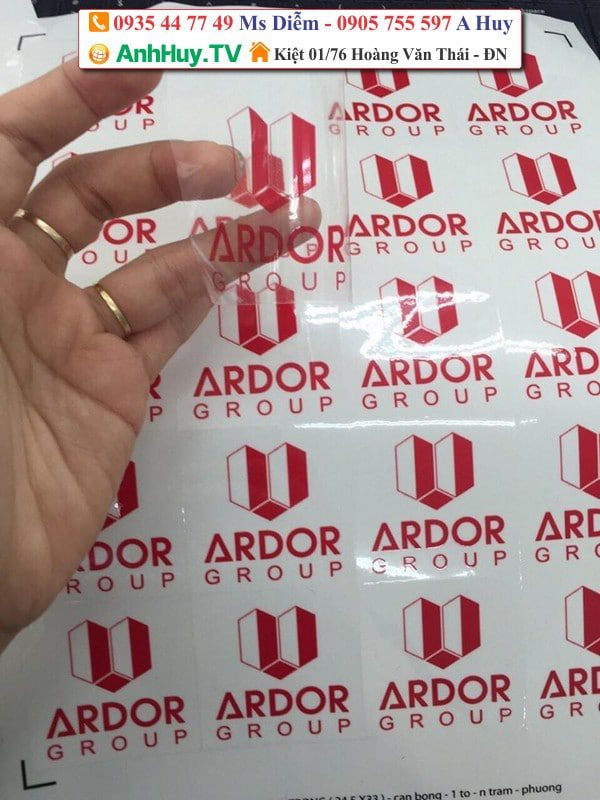 In Sticker Đà Nẵng 0935 44 77 49 Xuân Diêm