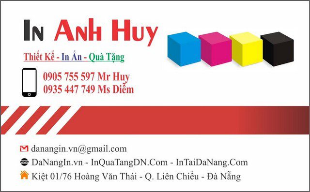 IN DANH THIẾP TẠI ĐÀ NẴNG 0935447749 XUÂN DIỄM