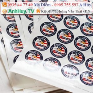 IN GIẤY DECAL TẠI ĐÀ NẴNG BỞI XƯỞNG IN ANH HUY TV 0905755597