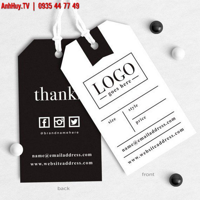 In tag mác quần áo Đà Nẵng 0935447749 Xuân Diễm