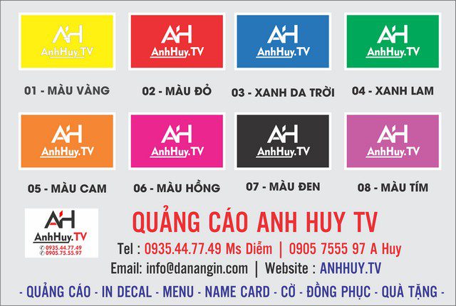 Ý NGHĨA MÀU SẮC PHÙ HỢP VỚI NGÀNH NGHỀ CỦA QUÝ KHÁCH