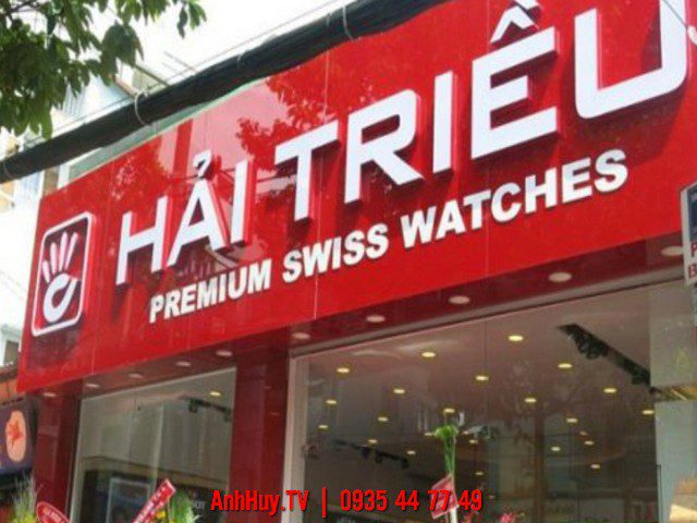 Làm biển led chữ nổi mica alu bảng hiệu quảng cáo 7 Bảng Hiệu Quảng Cáo Aluminium Đà Nẵng 0905755597 Anh Huy