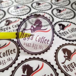 In Logo Decal Tại Đà Nẵng Dán Chai Lọ Hủ Bình Hộp Sản Phẩm Logo Thương Hiệu Liên Hệ Ngay : 09354447749 Xuân Diễm