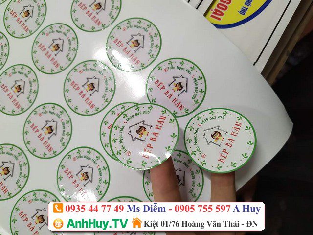 In Tem Nhãn Dán Bao Bì Tại Đà Nẵng 0935447749