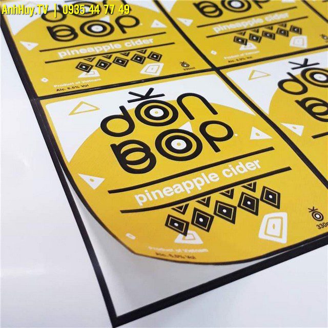 Dịch vụ in ấn Decal Tại Đà Nẵng Anh Huy TV