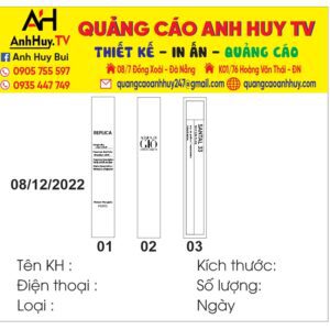 In nhãn dán chai nước hóa tại Đà Nẵng giá rẻ 0935447749