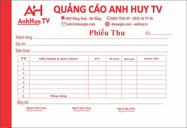 In Phiếu Thu Phiếu Chi Tính Tiền Tại Đà Nẵng 1 Liên 2 Liên 3 Liên Giá Rẻ 2 In Phiếu Thu Phiếu Chi Tính Tiền Tại Đà Nẵng 1 Liên 2 Liên 3 Liên Giá Rẻ 0935447749 ANHHUY TV