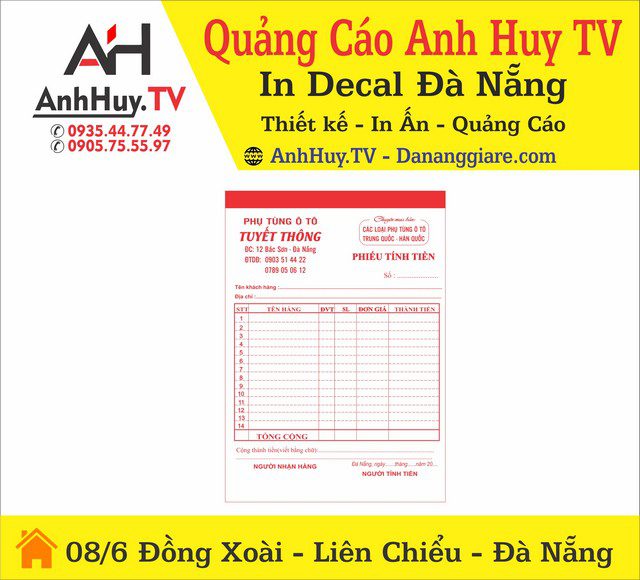 In Phiếu Thu Phiếu Chi Tính Tiền Tại Đà Nẵng 1 Liên 2 Liên 3 Liên Giá Rẻ 5 In Phiếu Thu Phiếu Chi Tính Tiền Tại Đà Nẵng 1 Liên 2 Liên 3 Liên Giá Rẻ 0935447749 ANHHUY TV