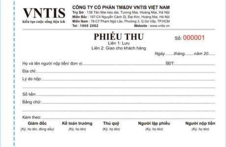 In phiếu thu bán lẻ – 2 liên khổ A5 13 In Phiếu Thu Phiếu Chi Tính Tiền Tại Đà Nẵng 1 Liên 2 Liên 3 Liên Giá Rẻ