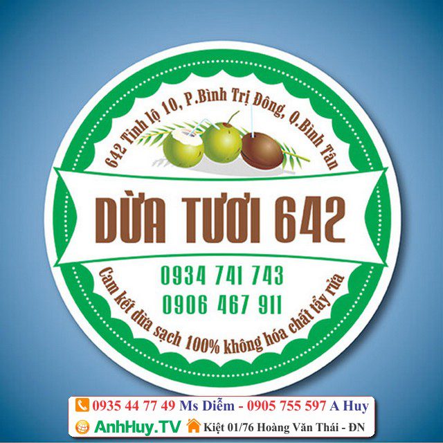 Xưởng In Tem Nhãn Mác Tag Decal Tại Đà Nẵng Giá Rẻ Quận Liên Chiểu