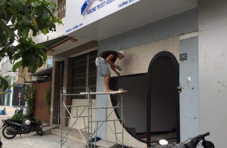 Làm bảng hiệu alu tại Đà Nẵng Quảng Cáo Sản Phẩm 11 Thi công bảng hiệu quảng cáo Sky88 Đà Nẵng 0905755597