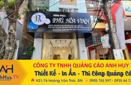 Bảng hiệu quảng cáo Đà Nẵng Alu Led Mica Hiflex hộp đèn chữ nổi giá rẻ 0905755597