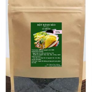 in logo tem nhãn túi zip dán sản phẩm bột bánh xèo