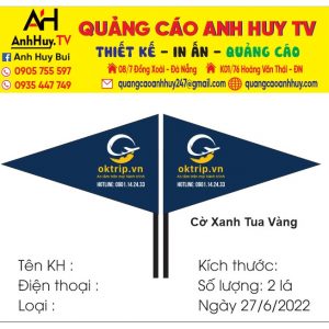 Làm cờ tour du lịch cho hướng dẫn viên tại Đà Nẵng 0935447749