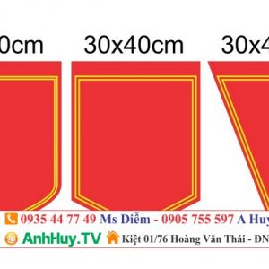 Phôi cờ lưu niệm tại Đà Nẵng phụ kiện cờ vải các loại