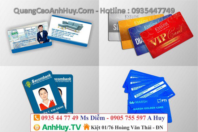 In thẻ nhựa tại Đà Nẵng mẫu thẻ an toàn điện